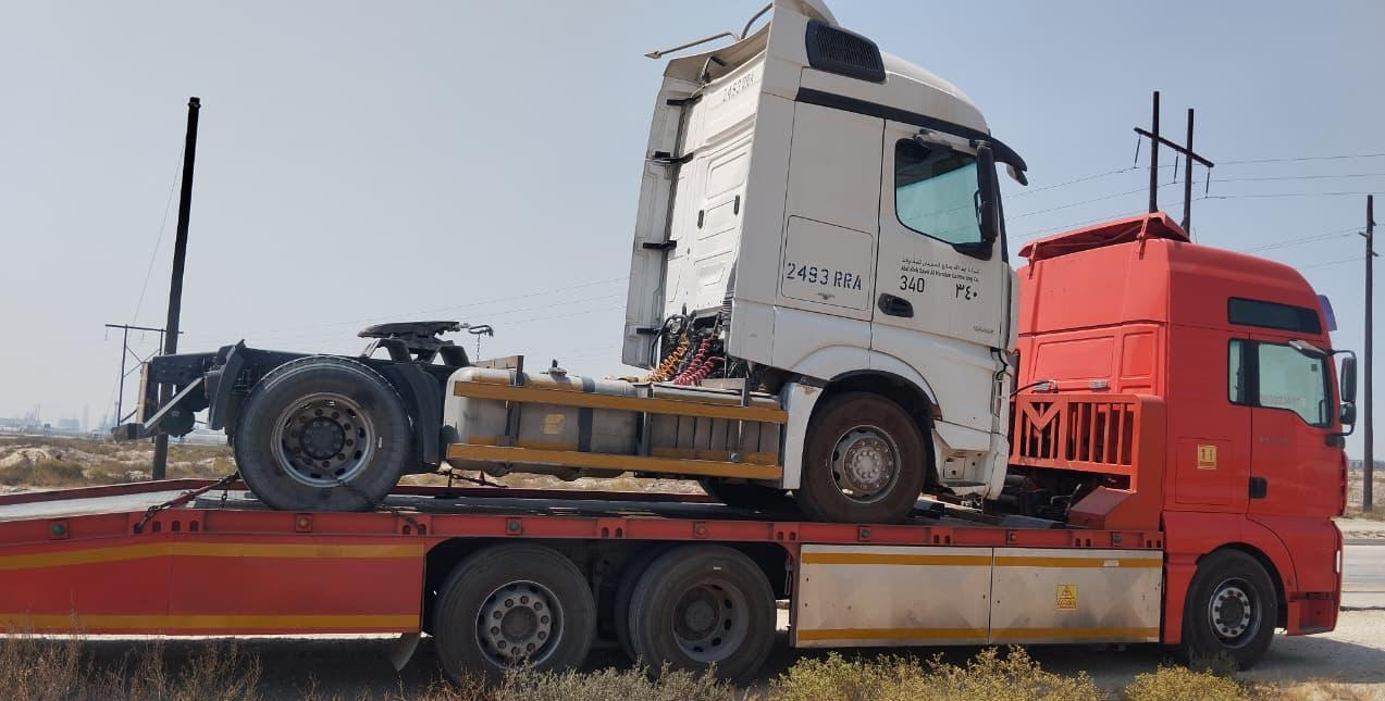 خدمات المساعدة علي الطريق للشاحنات